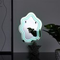 Lustro LED z neonowym oświetleniem