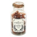 Szklany słój 12cm z pot pourri pomarańczowe