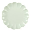 Talerz deserowy Iris 20,5cm zielony jasny