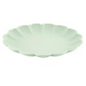 Talerz deserowy Iris 20,5cm zielony jasny