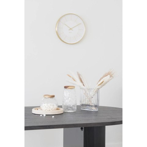 Zegar Takamaka 40cm złoty/biały