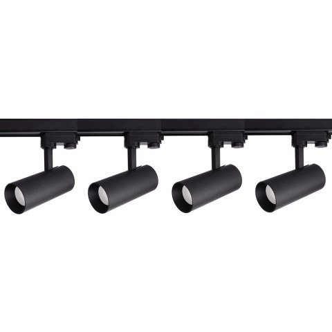 Light Prestige Zestaw oświetlenia szynowego Ice SET 3F czarny 4xGU10