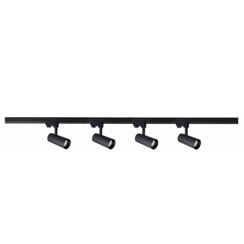 Light Prestige Zestaw oświetlenia szynowego Ice SET 3F czarny 4xGU10