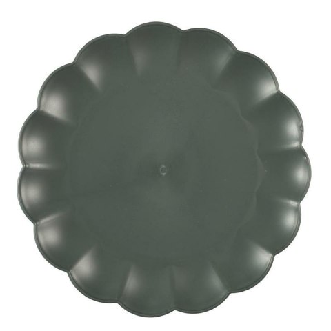 Talerz obiadowy Iris 25,5cm szary ciemny