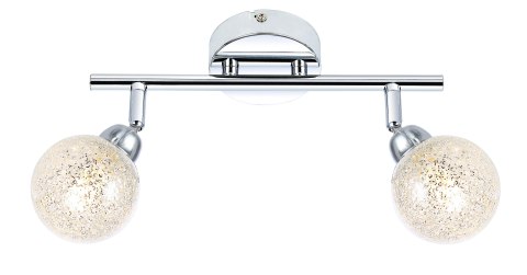 KALEIDOSCOPE LAMPA SUFITOWA LISTWA 2X4W LED G9 CHROM