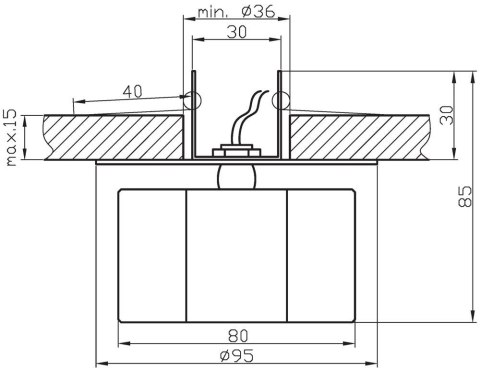 SK-21 CH G4 CHROM OPR. STROP. STAŁA KRYSZTAŁ 20W G4 KWIAT1