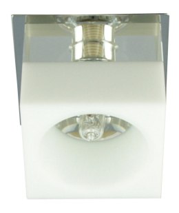 SK-66 CH/WH G9 CHROM OPR. STROP. DEKORACYJNA KWADRAT BIAŁA G9 40W