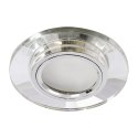 SS-10 CH/WH MR16 CHROM OPR. STROP. STAŁA OKRĄGŁA SZKŁO BEZBARWNE