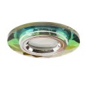 SS-11 CH/MIX MR16 CHROM OPR. STROP. STAŁA OKRĄGŁA SZKŁO MIX COLOR