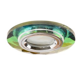 SS-11 CH/MIX MR16 CHROM OPR. STROP. STAŁA OKRĄGŁA SZKŁO MIX COLOR