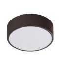 ZIGO LAMPA SUFITOWA PLAFON WENGE 250X80 10W LED 4000 K METAL KLOSZ BIAŁY