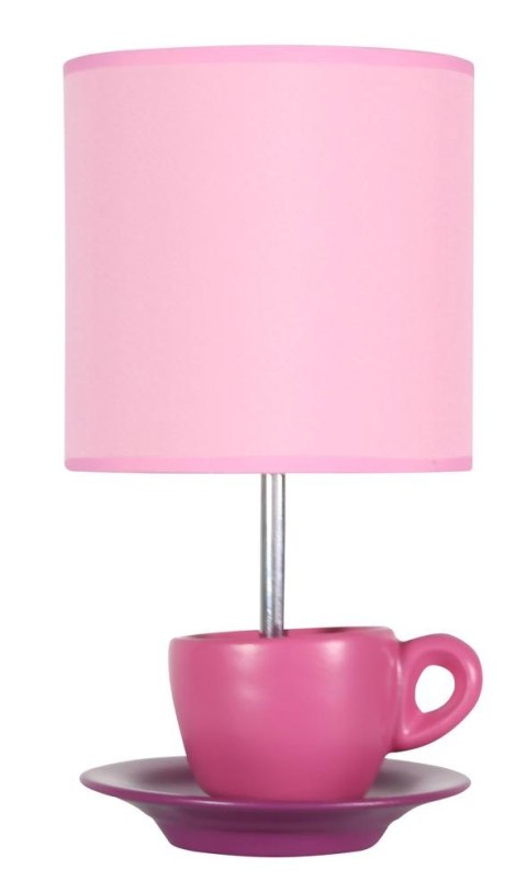 CYNKA LAMPA GABINETOWA 1X60W E27 RÓŻOWY