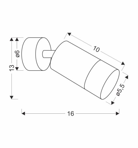 Conti kinkiet lampa ścienna 1x15W GU10 czarny metal klosz czarny z drewnem nowoczesna oprawa oświetleniowa salon sypialnia koryt
