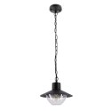 Cosmos lampa ogrodowa wisząca łańcuch czarny 1x40W E27 IP44