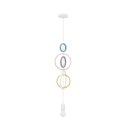 HOOPS 5 LAMPA WISZĄCA 1X20W E27 IQ KIDS MIX KOLOR