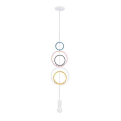 HOOPS 5 LAMPA WISZĄCA 1X20W E27 IQ KIDS MIX KOLOR