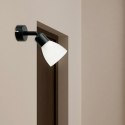 Kinkiet ścienny COSTA czarny 1x40W E14elegancki punktowy kinkiet do salonu sypialni korytarza