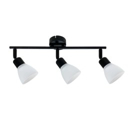 Lampa sufitowa COSTA czarna 3x40W E14 nowoczesne oświetlenie do salonu kuchni sypialni