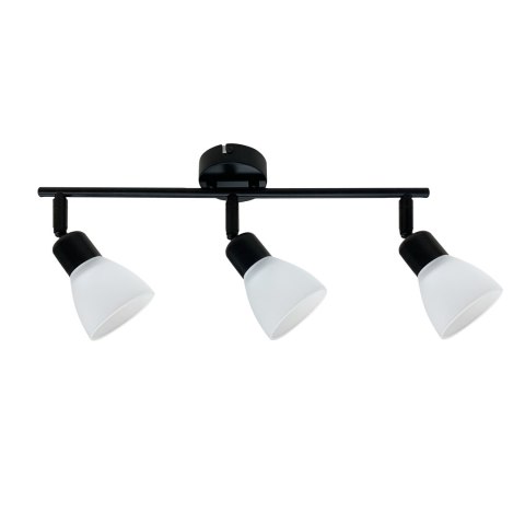 Lampa sufitowa COSTA czarna 3x40W E14 nowoczesne oświetlenie do salonu kuchni sypialni