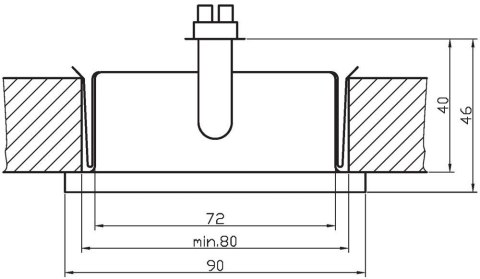 OPRAWA SCHODOWA MS-08 SR+KR G4 STALOWY Z/KR