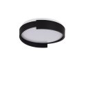 Light Prestige Plafon Halo 27 cm czarny LED CCT