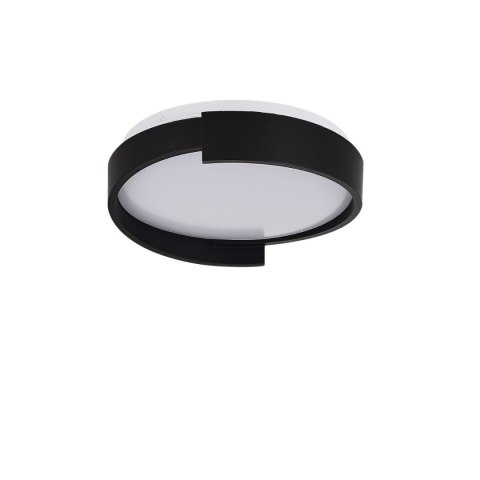Light Prestige Plafon Halo 27 cm czarny LED CCT