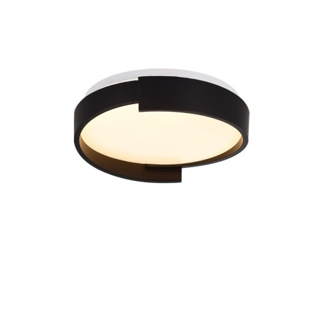 Light Prestige Plafon Halo 27 cm czarny LED CCT