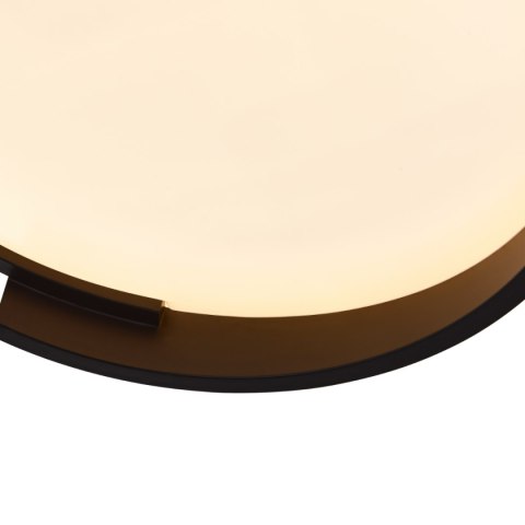 Light Prestige Plafon Halo 27 cm czarny LED CCT
