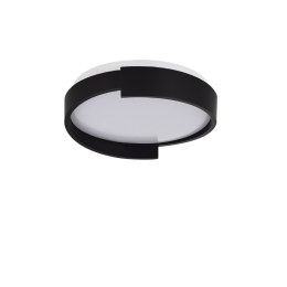 Light Prestige Plafon Halo 38 cm czarny LED CCT