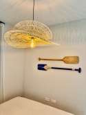Light Prestige Rattanowa lampa wisząca Raya naturalna 1xE27