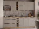 Szafka górna 30 ERIS 45 dąb artisan / piaskowa szarość