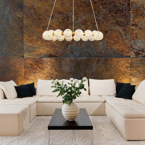 Light Prestige Diamond 18 wisząca złota