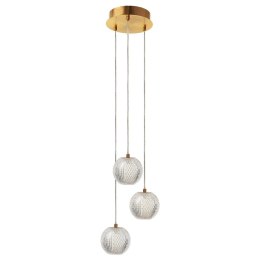 Light Prestige Diamond 3 wisząca złota