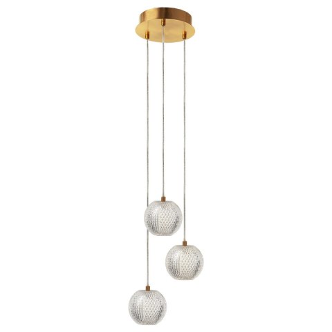 Light Prestige Diamond 3 wisząca złota