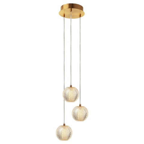 Light Prestige Diamond 3 wisząca złota