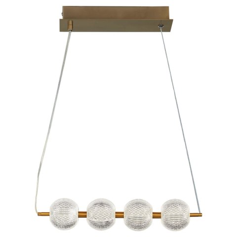Light Prestige Diamond 4 linia wisząca złota