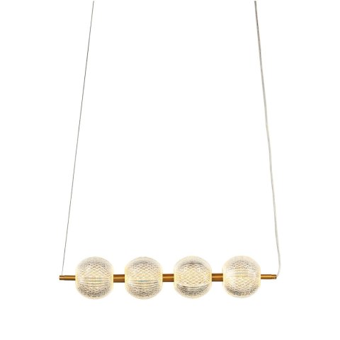 Light Prestige Diamond 4 linia wisząca złota