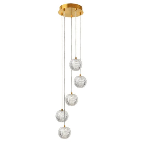 Light Prestige Diamond 5 wisząca złota