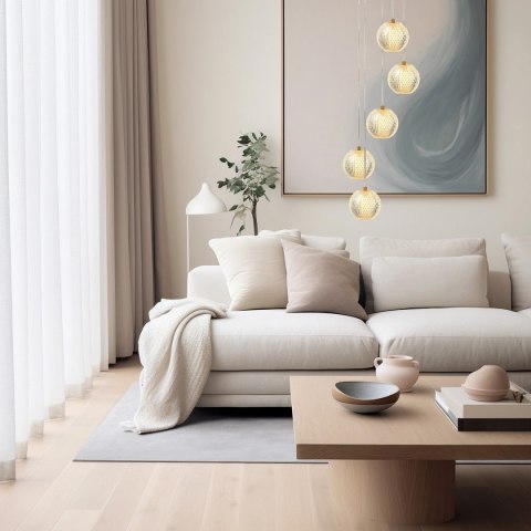 Light Prestige Diamond 5 wisząca złota