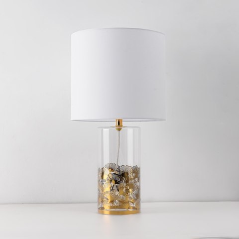 Light Prestige Lampa stołowa Sunflower biała 1xE27