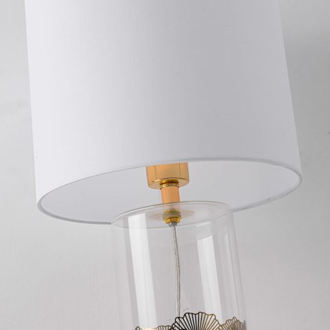 Light Prestige Lampa stołowa Sunflower biała 1xE27