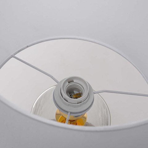 Light Prestige Lampa stołowa Sunflower biała 1xE27