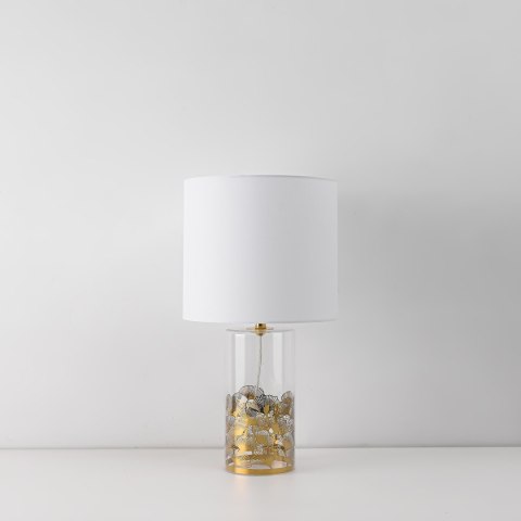 Light Prestige Lampa stołowa Sunflower biała 1xE27