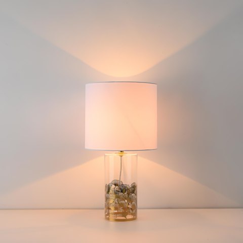 Light Prestige Lampa stołowa Sunflower biała 1xE27
