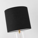Light Prestige Lampa stołowa Sunflower czarno - transparentna 1xE27