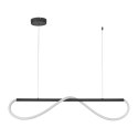 Light Prestige Lampa wisząca Meleca S czarna LED CCT