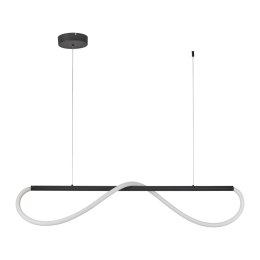 Light Prestige Lampa wisząca Meleca S czarna LED CCT