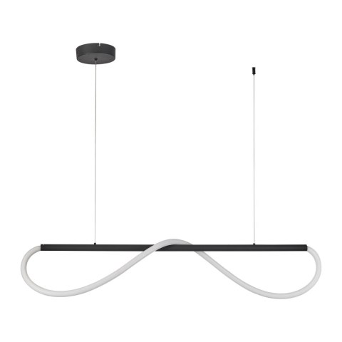 Light Prestige Lampa wisząca Meleca S czarna LED CCT