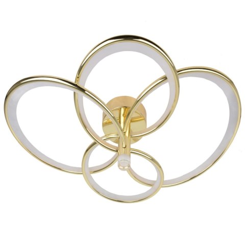 Light Prestige Azina 4 Plafon złota LED
