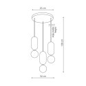 Light Prestige Ballo lampa wisząca 3xG9
